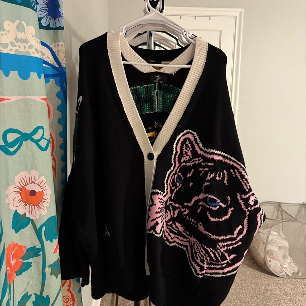 Dressed in LALA mother cardigan